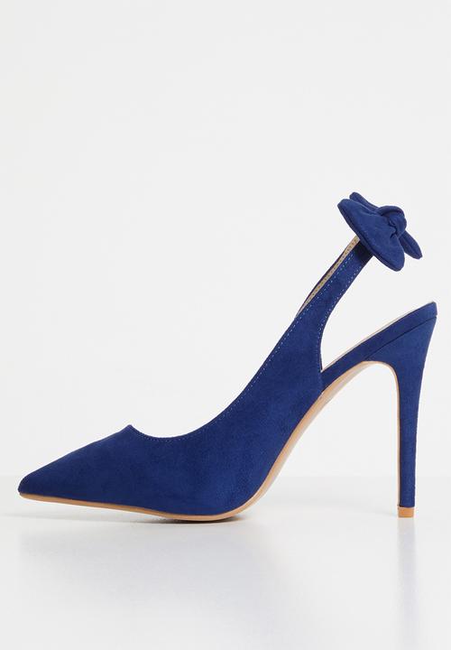 Superbalist - Ari bow slingback heel - blue
