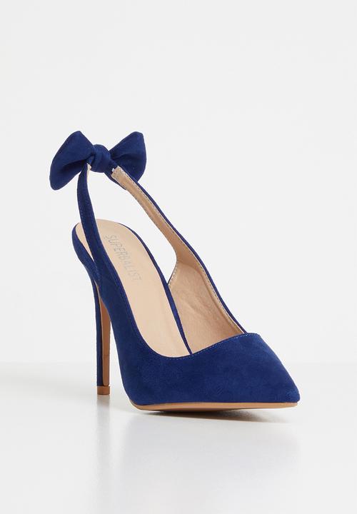 Superbalist - Ari bow slingback heel - blue