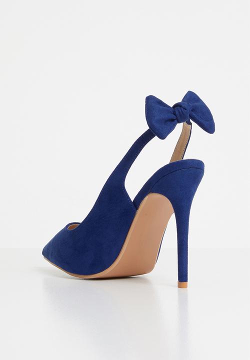 Superbalist - Ari bow slingback heel - blue