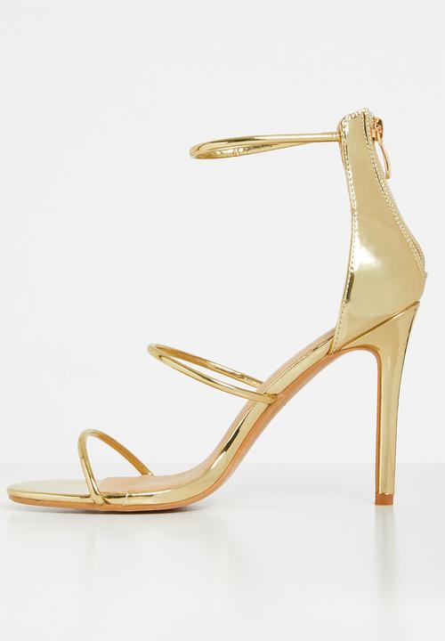 Superbalist - Kem barely there stiletto - gold