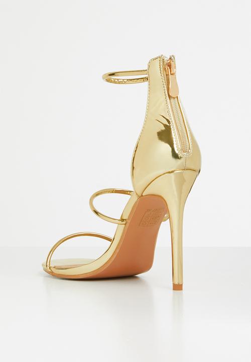 Superbalist - Kem barely there stiletto - gold