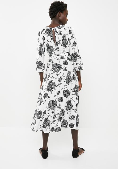 AMANDA LAIRD CHERRY - Morgan dress - black & white