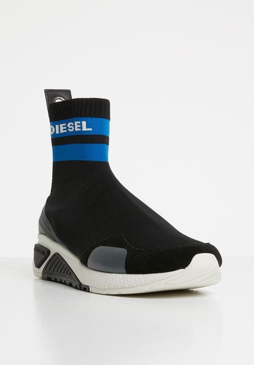 Diesel  - S-KB sock - black/blue/white