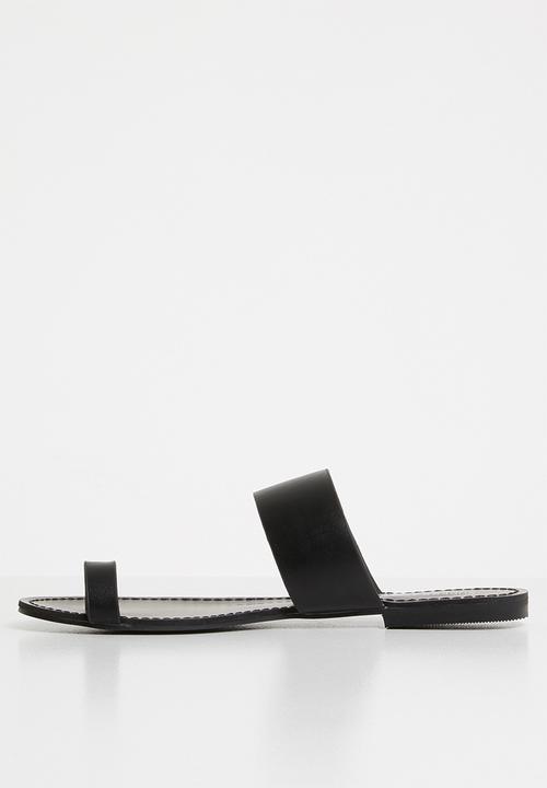 Superbalist - Leni toe post sandal - black 
