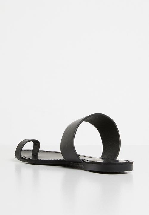 Superbalist - Leni toe post sandal - black 