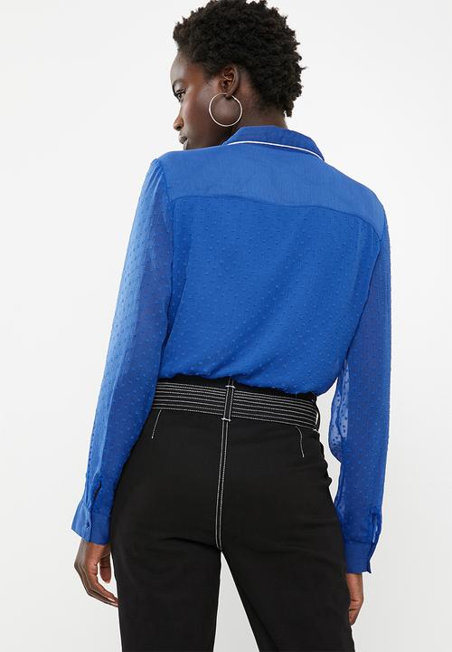 ONLY - Macy shirt - blue