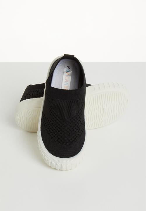 Pop Candy - Knitted slip on - black 