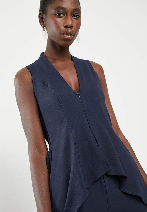 Leigh Schubert - Moseley jumpsuit - blue 