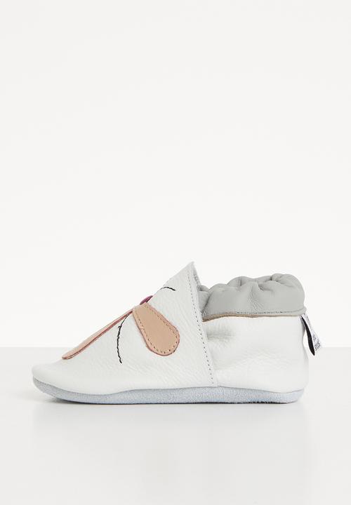 shooshoos - Dragon fly slip on - white