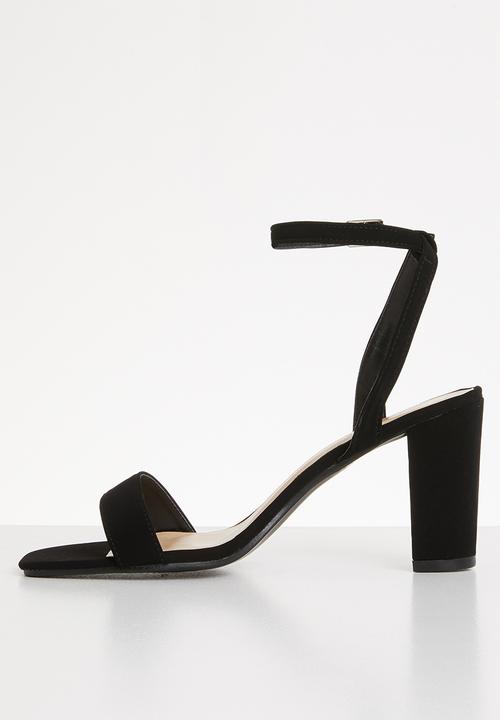 STYLE REPUBLIC - Ankle strap heel - black
