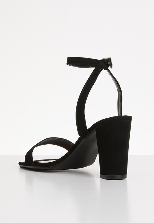 STYLE REPUBLIC - Ankle strap heel - black