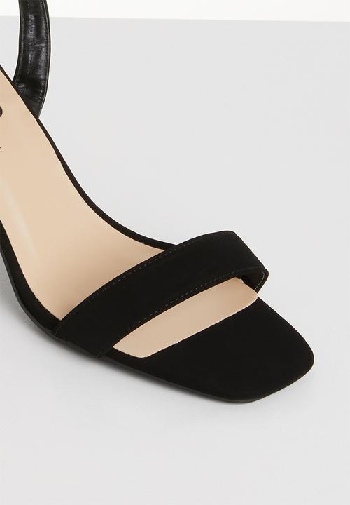 STYLE REPUBLIC - Ankle strap heel - black