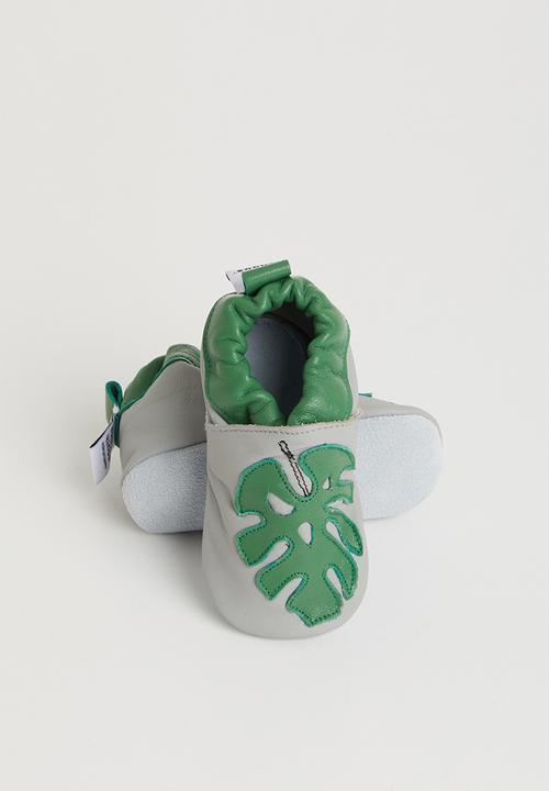shooshoos - Palm trees slip on - green
