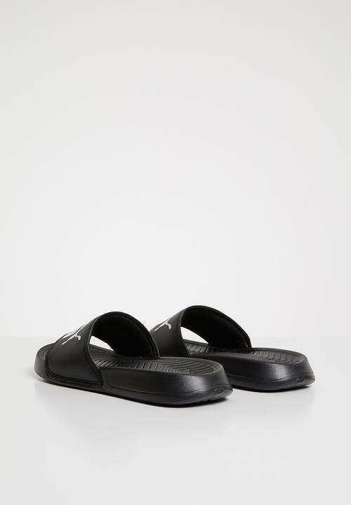 PUMA - Pop cat  slides - black