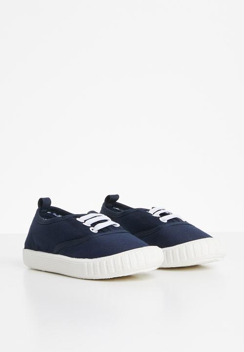 Pop Candy - Lace up sneaker - navy