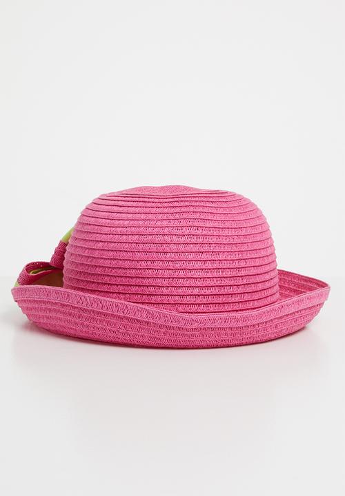 Pop Candy - Straw hat cerise - pink