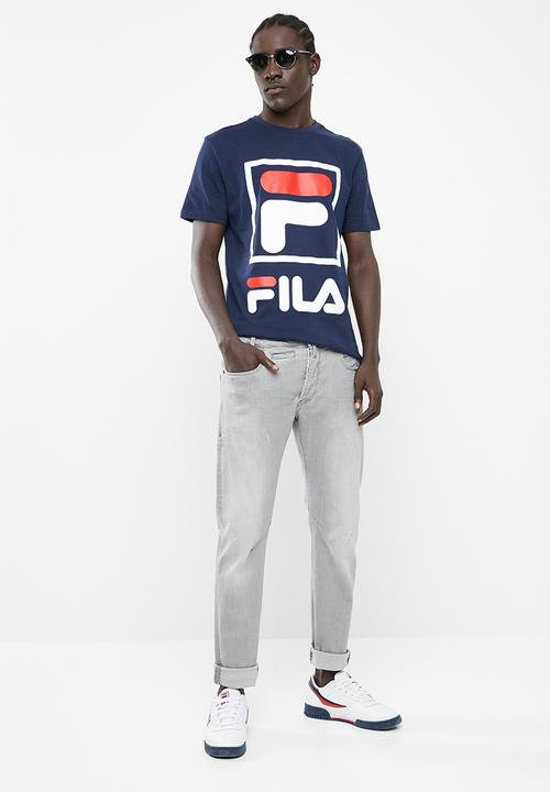 FILA - Stacker tee - navy
