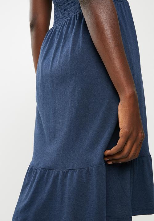 edit - Multi-wear strap dress - navy