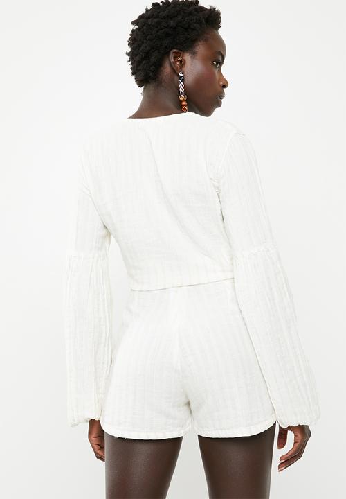 Billabong  - Sandy strings top - white