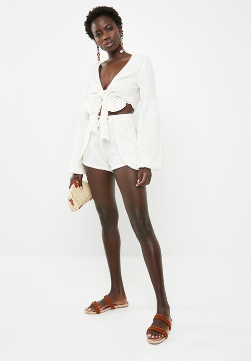 Billabong  - Sandy strings top - white