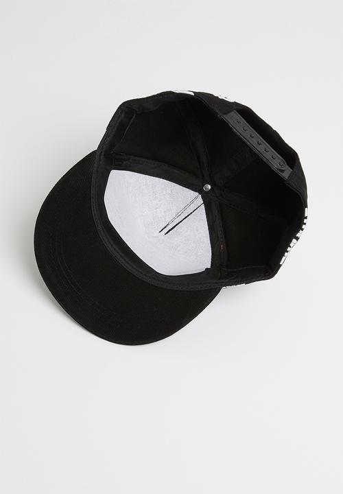 Pop Candy - Dollar sign flat brim cap - black