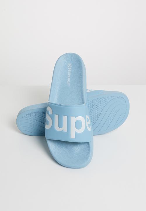 SUPERGA - 1908 puu soft slide - blue
