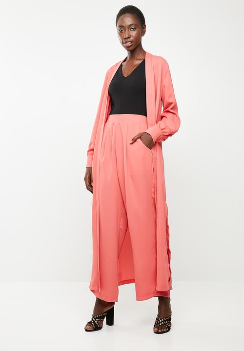 edit - Wide leg lounge pants - pink