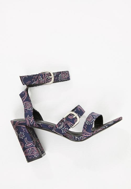 Superbalist - Luna buckle detail heel - navy
