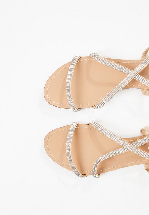Superbalist - Diamante sandal - neutral