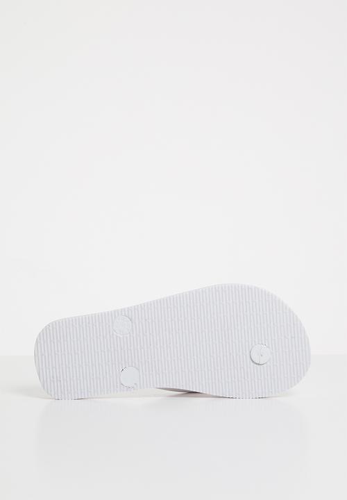 Lizzy - Odeletta flip flop - pink & white 