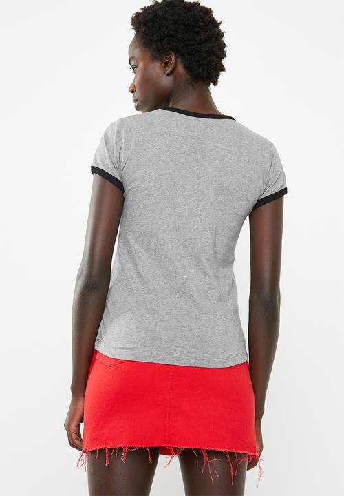 Billabong  - Magnetic ringer tee - grey melange
