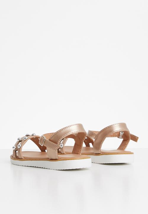 Rock & Co. - Annabel sandals - rose gold