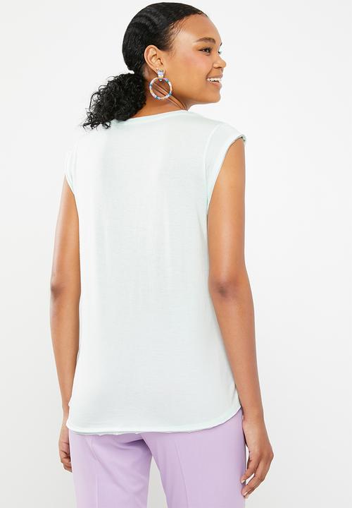 GUESS - Guess palm tree tee - blue