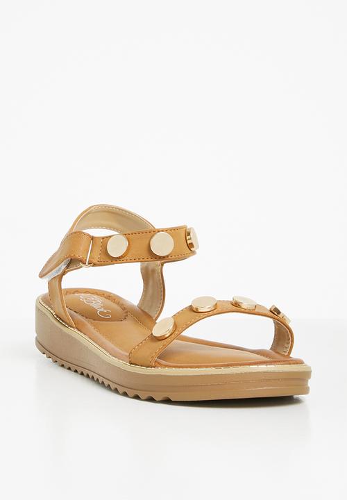 Miss Black - Pierre sandal - tan