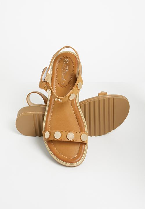 Miss Black - Pierre sandal - tan
