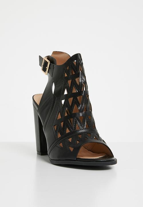 Dolce Vita - Seville laser-cut heels - black