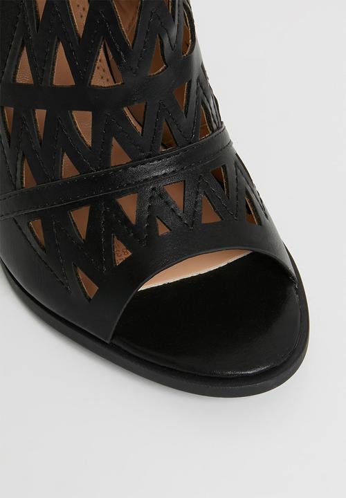 Dolce Vita - Seville laser-cut heels - black