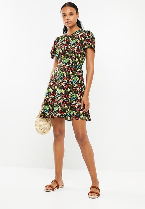 Superbalist - Short tea dress - multi