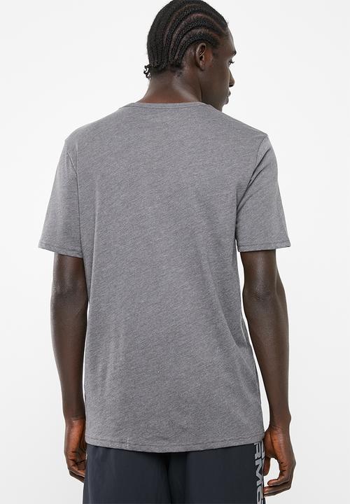 Under Armour - GL foundation T-shirt - grey & black