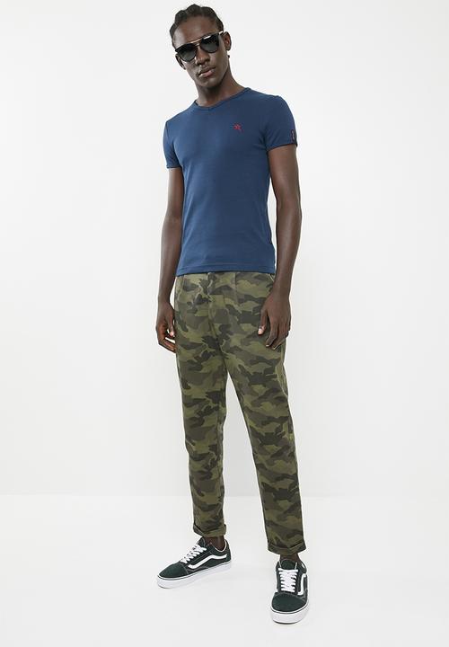 SOVIET - Bolt evo muscle tee - navy