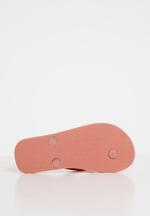 World Tribe - Little treasure flip flops - rose gold