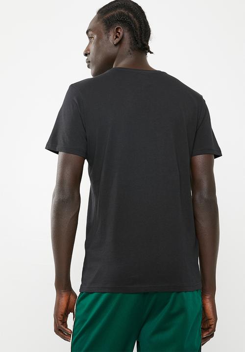 KAPPA - Authentic estessi slim tee - black 