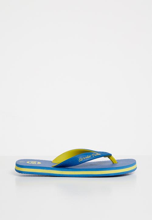 World Tribe - Ultimate junior flip flops -  blue