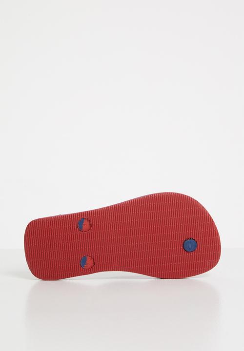 World Tribe - Ultimate junior flip flops - red