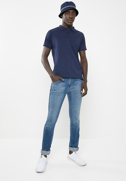 KAPPA - Banda estrel golfer tee - blue