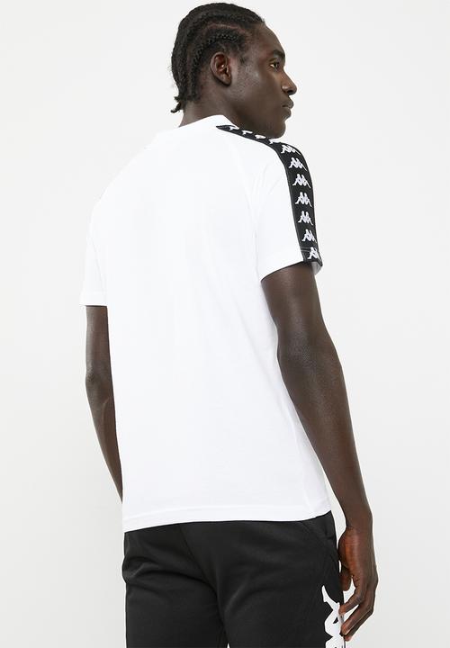 KAPPA - Banda estrel golfer tee - white