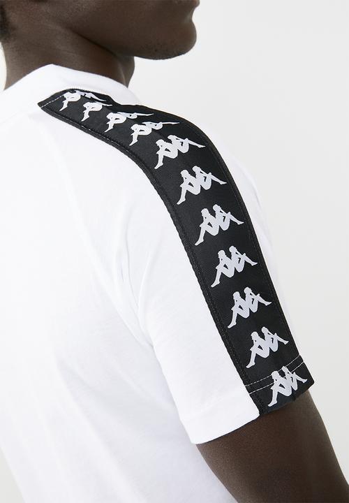 KAPPA - Banda estrel golfer tee - white