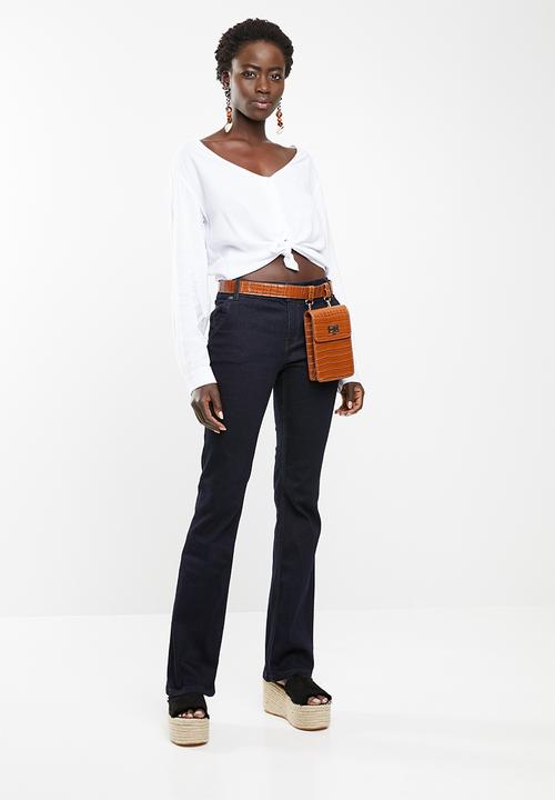STYLE REPUBLIC - Bootleg jeans  - blue