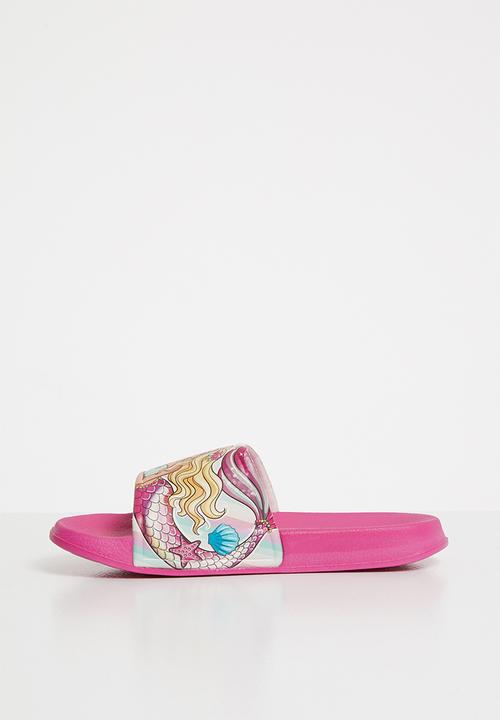 Character Fashion - Barbie pool sliders -  pink