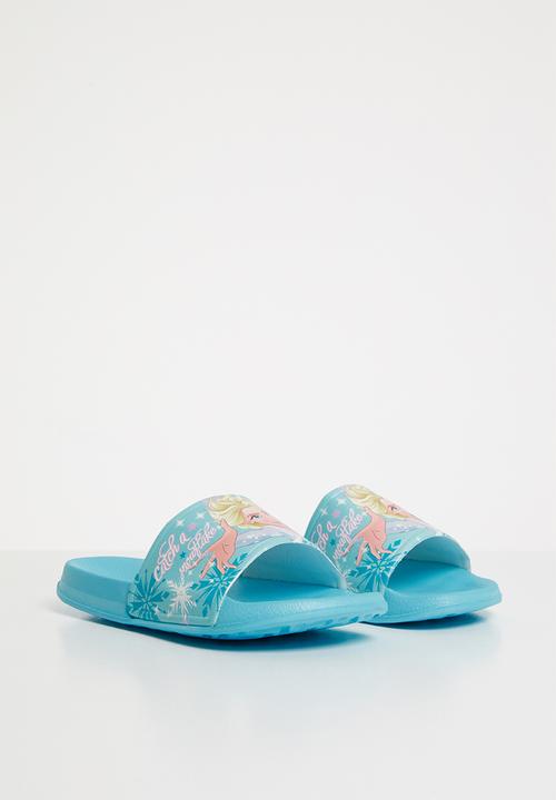 Character Fashion - Frozen pool sliders - blue